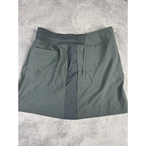 Athleta Skort Womens 8 Green Performance Stretch Golf Tennis Built In Shorts - Picture 5 of 10